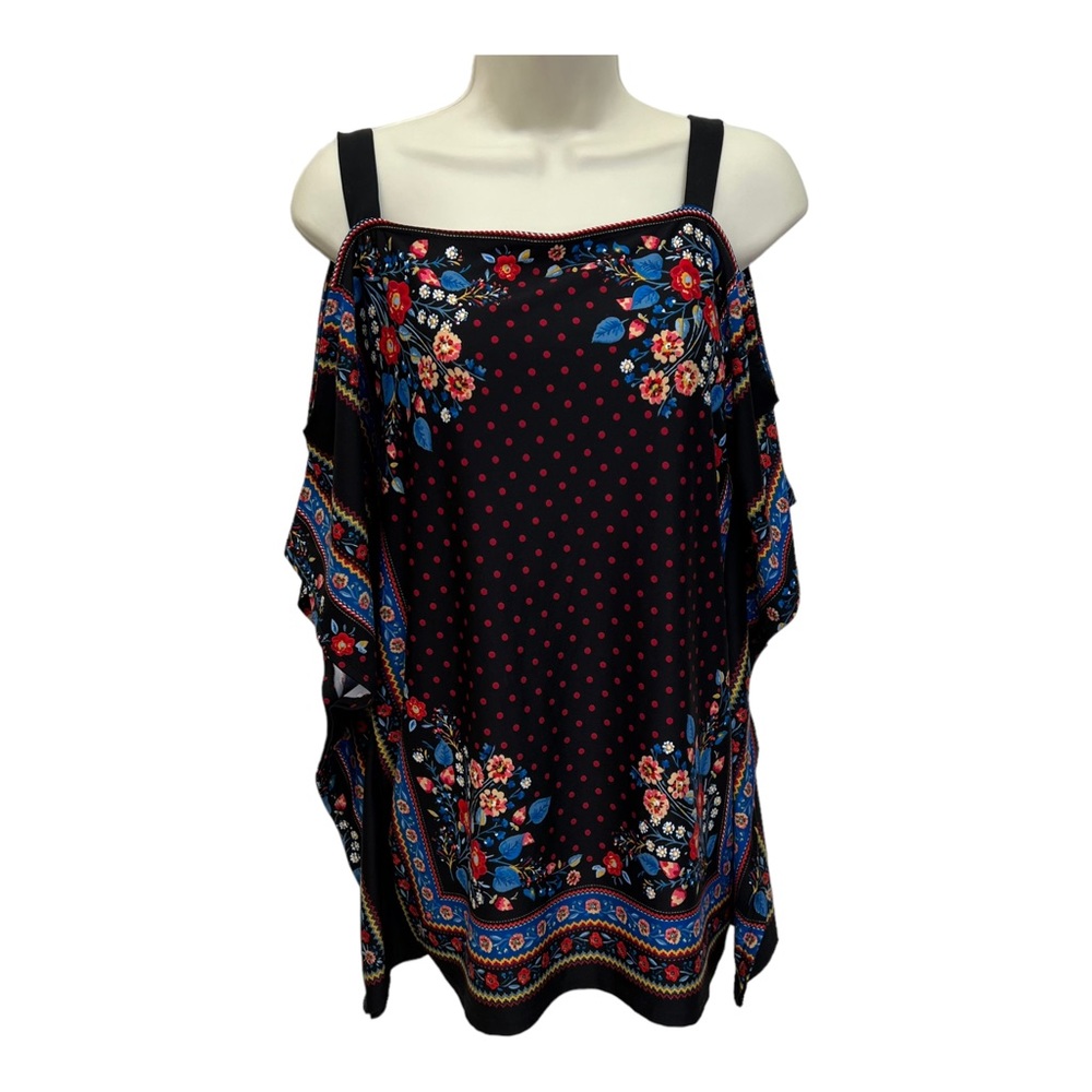 Cocomo Cold Shoulder Blouse Top Women’s size Medium